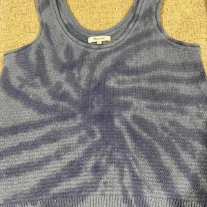 Madewell Women's Blue and Purple Vest